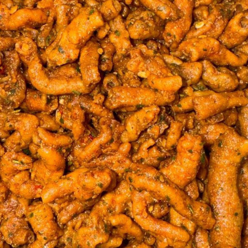 

Usus Crispy Pedas Daun Jeruk
