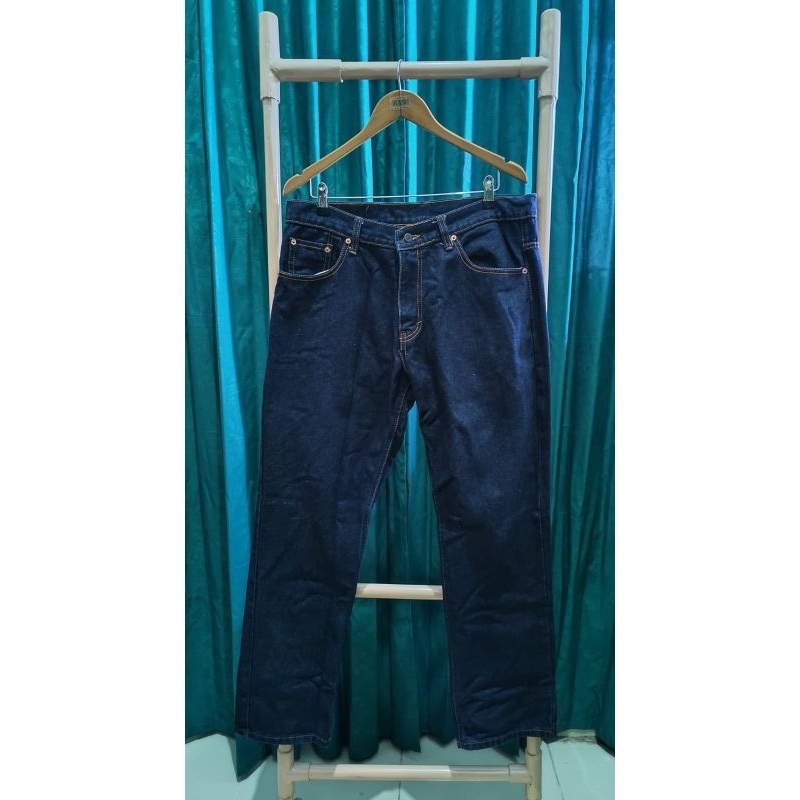 (PRELOVED) Celana Hitam Jeans Pria