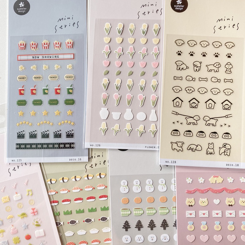 

Suatelier - Mini Series Stickers #1