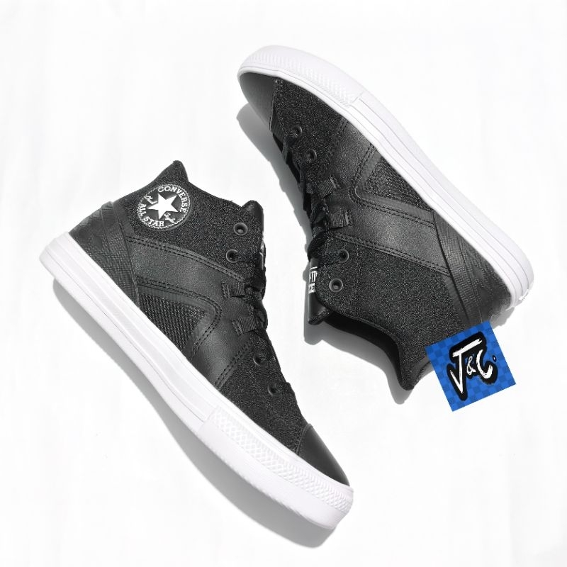 Converse Chuck Taylor All Star Flux Ultra Leather Mesh Elastic Black