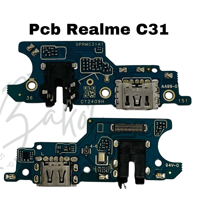 Papan Cas / Pcb Cas / Conector Cas Realme C31 Original