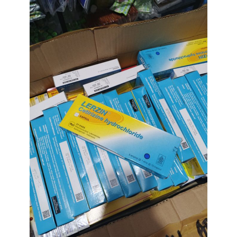 Lerzin Tablet dot hijau obat bebas