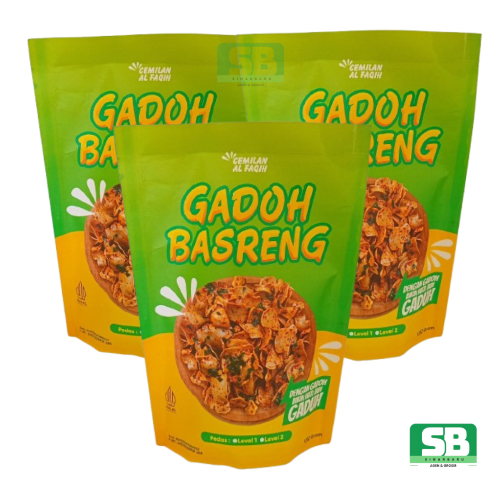 

GADOH BASRENG PEDAS PREMIUM DAUN JERUK 390 GRAM