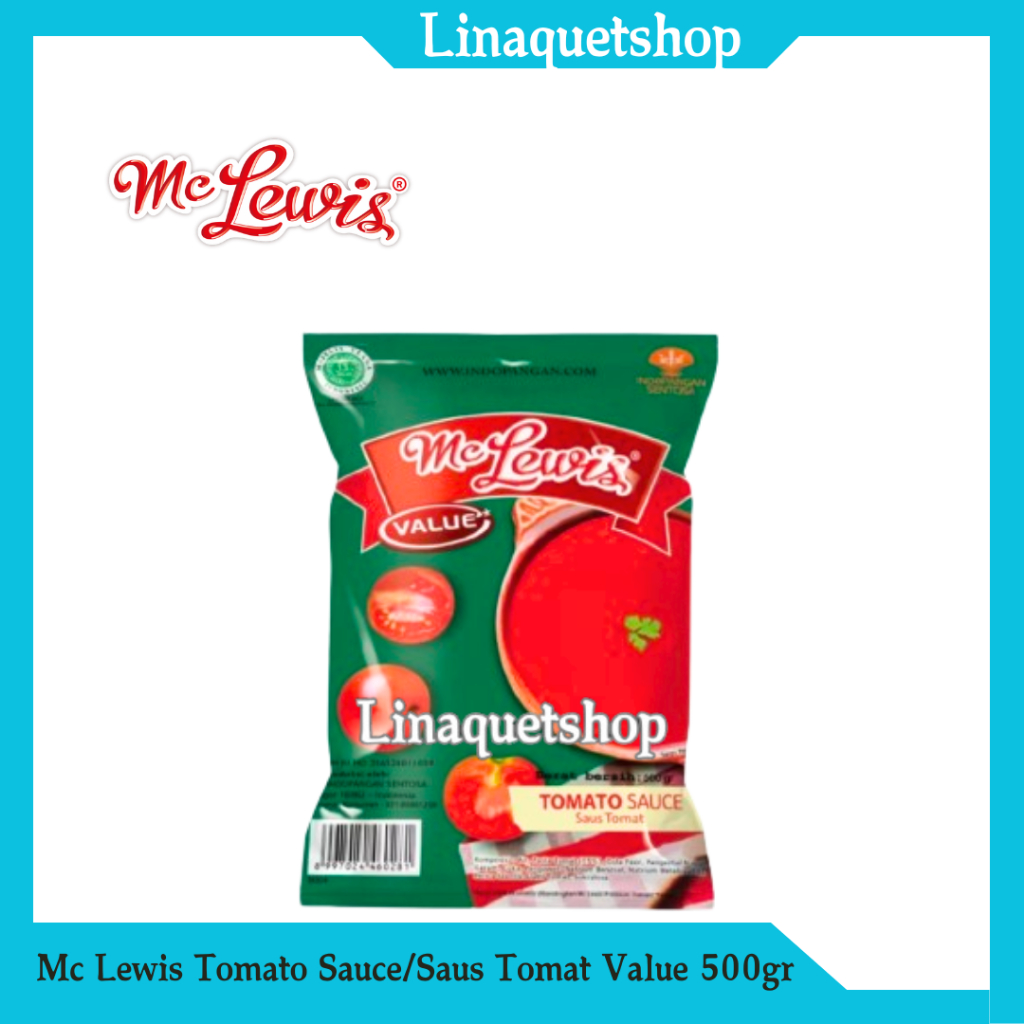 

MC LEWIS Tomato Sauce / Saus Tomat Value 500gr