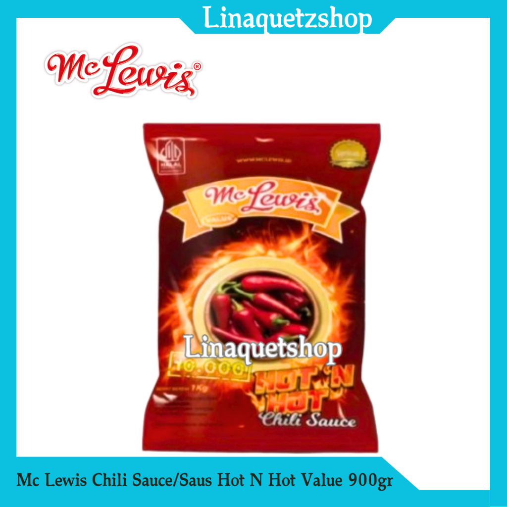 

MC LEWIS Chili Sauce / Saus Sambal Hot N Hot Value 900gr