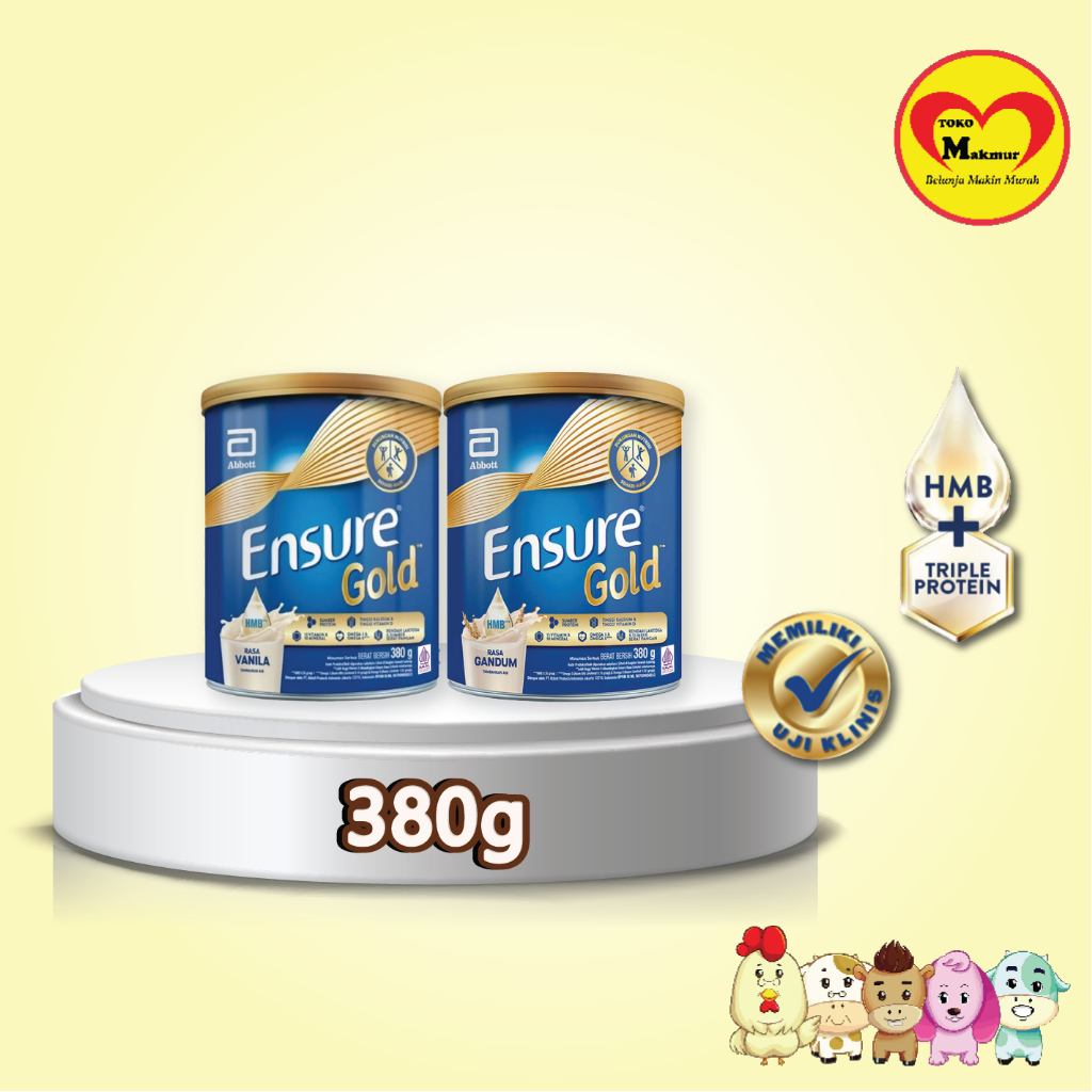 

Ensure Gold Vanila / Gandum 380Gr / Toko Makmur Gresik