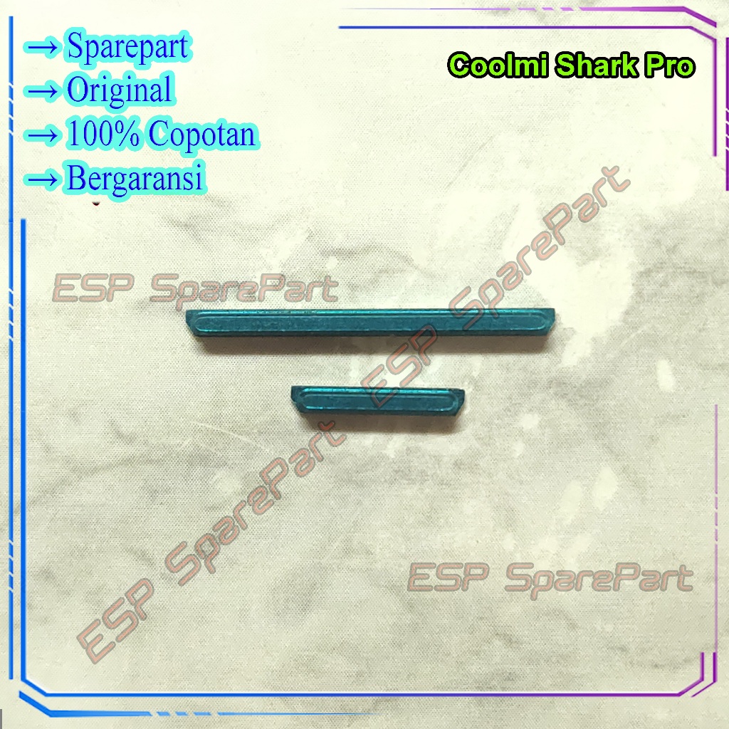 Fisik Luar Coolmi Shark Pro Tombol Power Dan Volume Copotan
