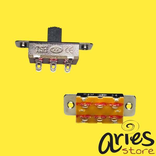 SWITCH SLIDE SAKLAR GESER ON OFF ON 6 PIN
