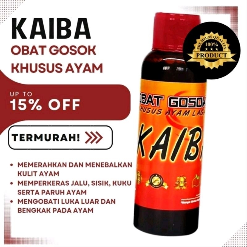 Arak Kaiba 100 Ml Minyak Gosok Luka Dalam Ayam Laga Obat Luka Ayam Jago Bangkok Pasca Tarung Kaiba O