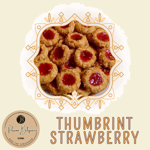 

Thumbprint Cookies (Strawberry, Nutella, Blueberry) 250gr & 500gr