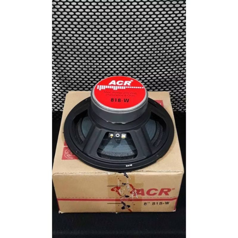 Speaker Woofer 8inch ACR 818-W Speaker ACR 8" 818