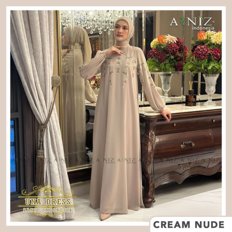 Una Dress By Arniz ( Dress Only )  READY SIAP KIRIM