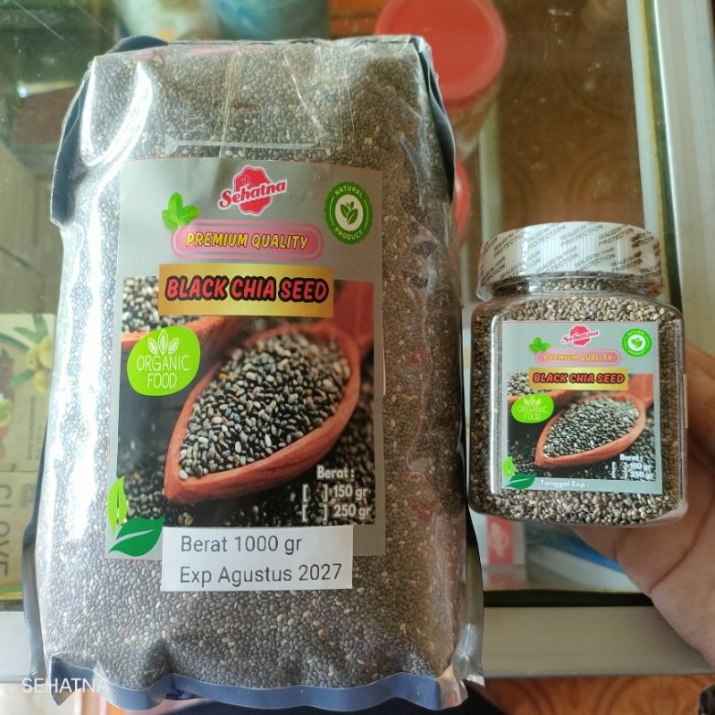 

CHIA SEED MEXICO ASLI PREMIUM ORGANIK 1 KG