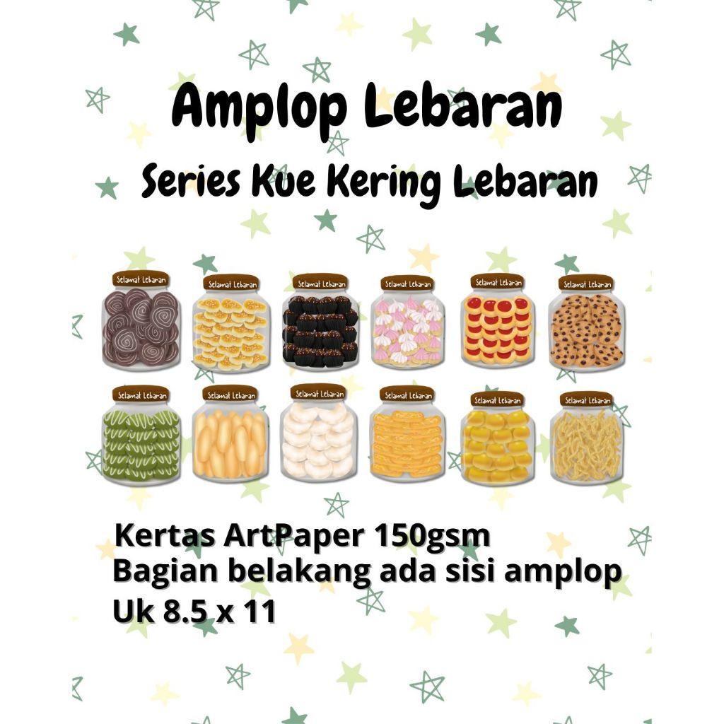 

[BACA DESKRIPSI] Amplop Lebaran Toples / Amplop Lebaran 2025 Aesthetic / Amplop Lebaran Viral