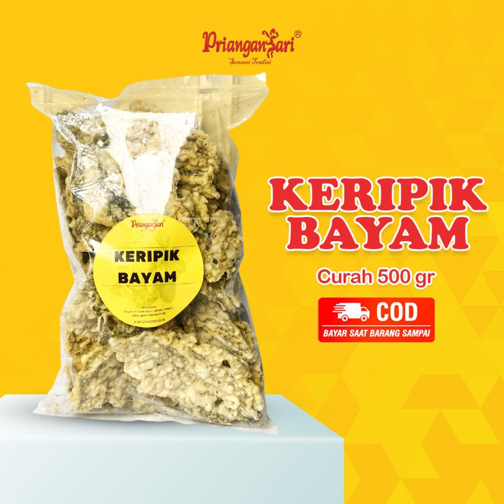 

KERIPIK BAYAM KILOAN | Cemilan Keripik Bayam Renyah 500Gram