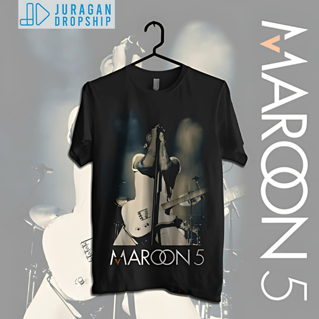 Kaos Pria Wanita Juragan Dropship Maroon 5