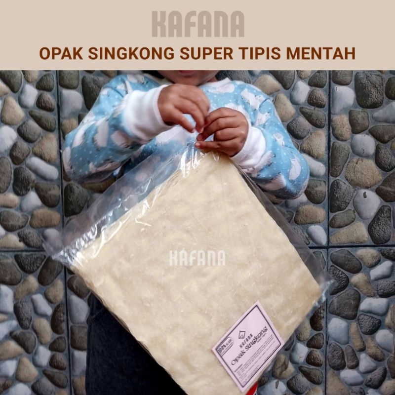 

Opak Singkong mentah Super tipis 1/2 kg (500 gram)