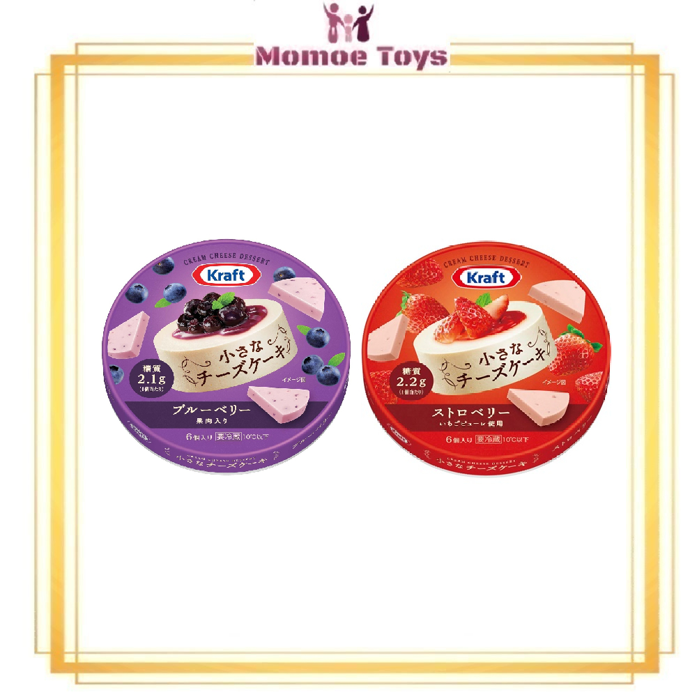 

Kraft Small Cheesecake Dessert 6 Pieces (90g) - Makanan Penutup Original Japan