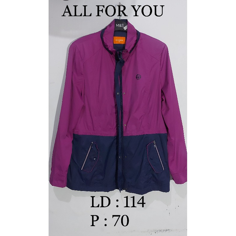 Jacket Outdoor Wanita All For You || J4ket Water Repellent