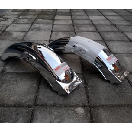 Slebor Spakbor Belakang GL 100 Treestar Set Kepet Sambungan Tengah - Slebor GL100 Kualitas ORI