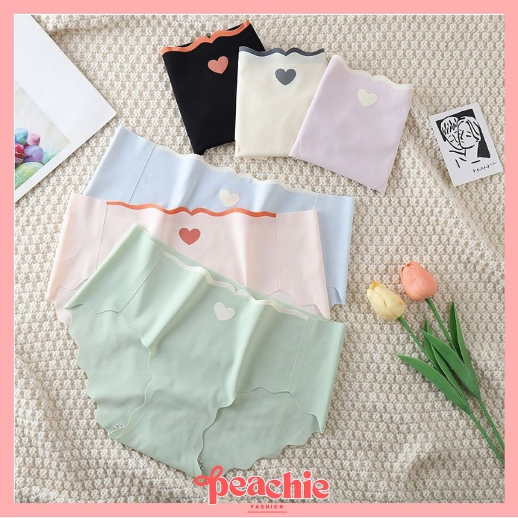 PEACHIE | CD1801 Celana Dalam Dewasa CD Seamles CD Tanpa Jahitan Anti Nyeplak Fashion Wanita