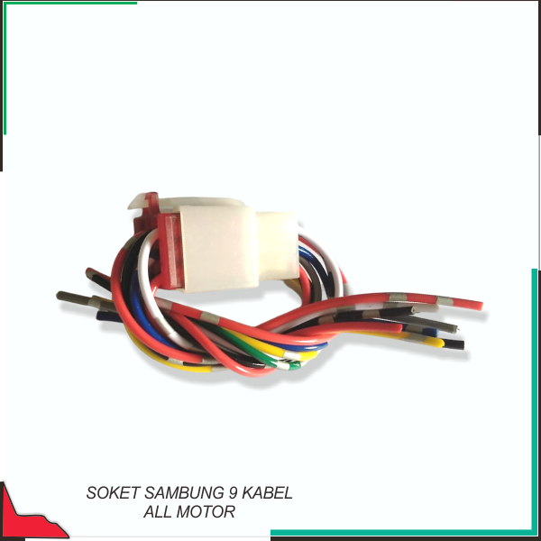 Soket Sambung 9 Kabel All Motor