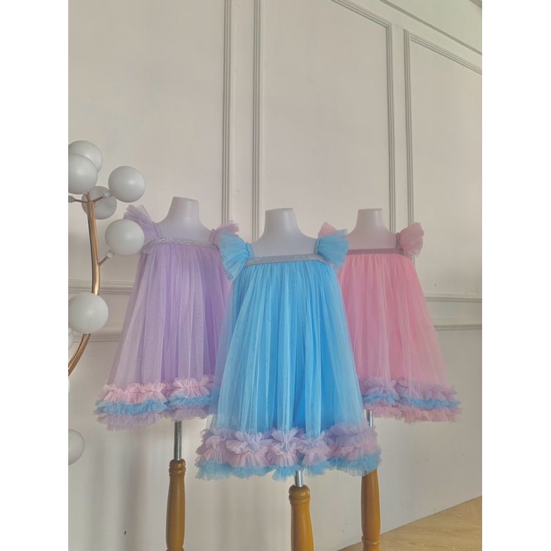 Dress AURORA Dress Anak Perempuan Premium