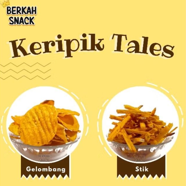 

JAJAN KILOAN KERIPIK TALES STIK PANJANG DAN GELOMBANG CAMILAN GURIH DAN ENAK | KERIPIK KILOAN MURAH 250G BERKAH SNACK