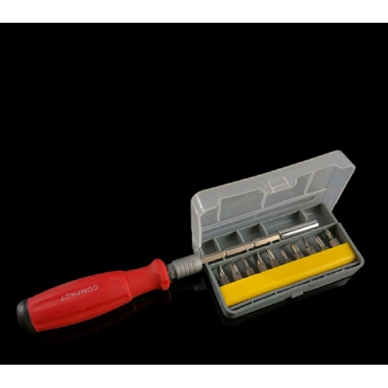 Obeng Multifungsi/Obeng Set 10Pcs/Obeng Mata Sok 10Pcs Impacter