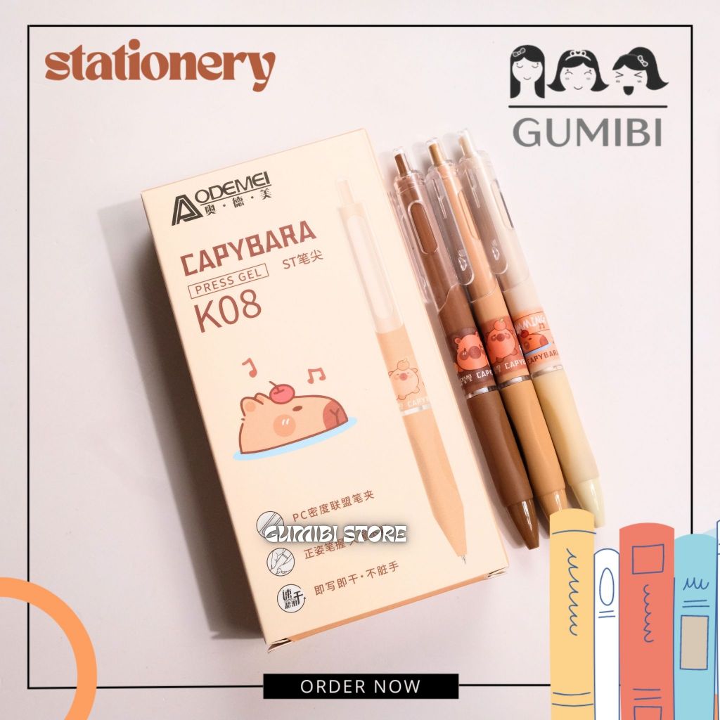 

PULPEN CETEK CAPYBARA AODEMEI PREMIUM PULPEN GEL MEKANIK PENA CETEK CAPIBARA KAPIBARA CAPPYBARA TERMURAH
