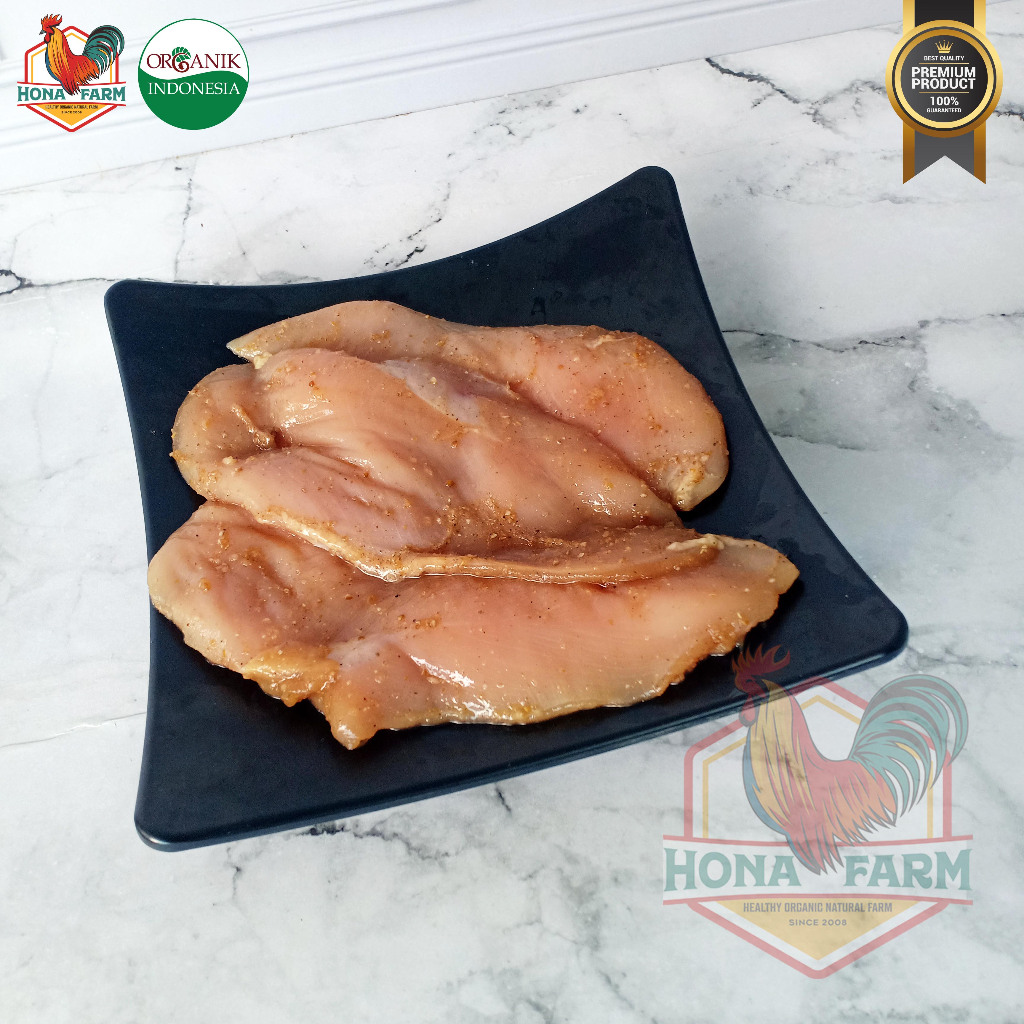 

Hona Farm Dada Boneless MARINASI Ayam Negeri Organik Probiotik MINI PACK (200gr)