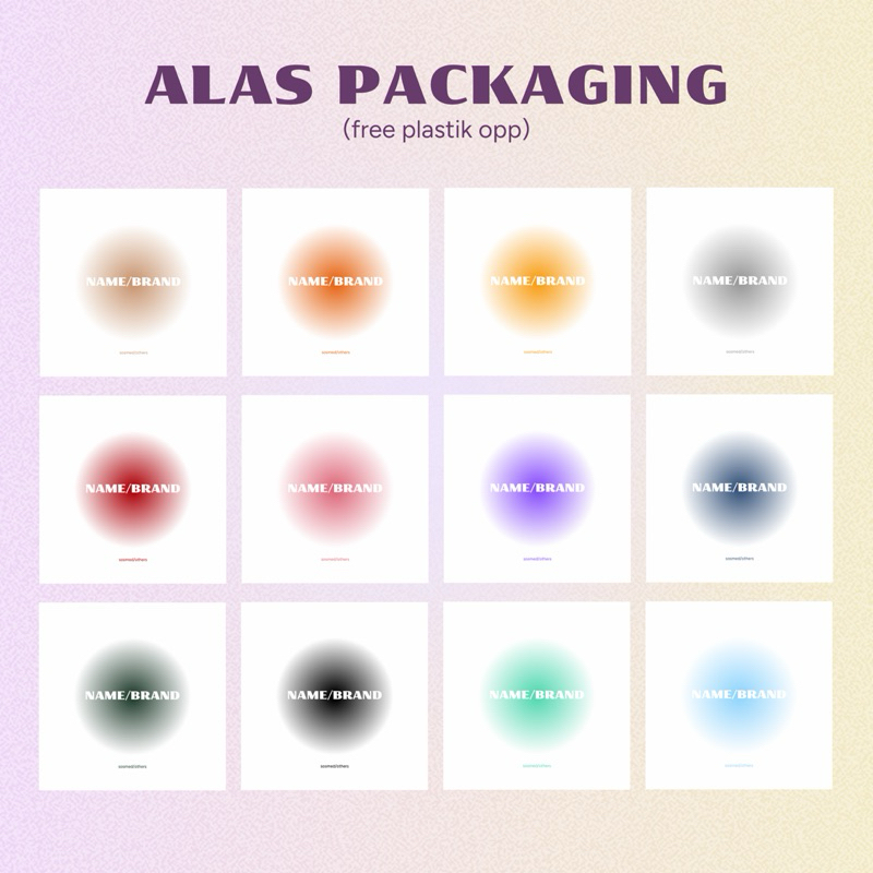 

[PART 4] alas packaging packing aksesoris beads gelang kalung ganci