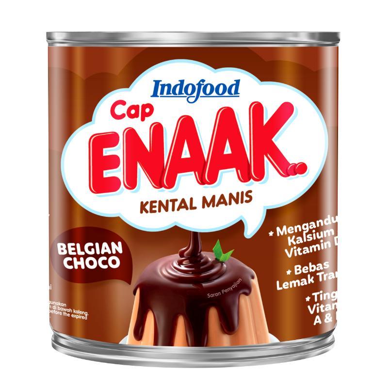 

Cap Enaak Krimer Kental Manis Cokelat 370 g