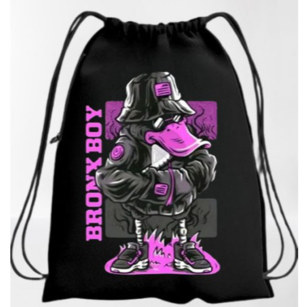 Tas Serut Pria Wanita Unisex Model Polos Hitam Original Tas Futsal Anti Air Tas olahraga