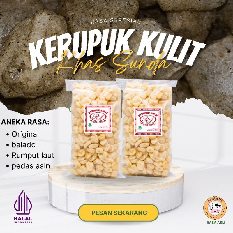 

kerupuk kulit sapi/kerupuk sapi/snek/cemilan/pedas/asin/gurih/kering/food/makanan khas Sunda/makanan tradisional/derokdok/rambak/makanan ringan/kerupuk/kerupuk halal