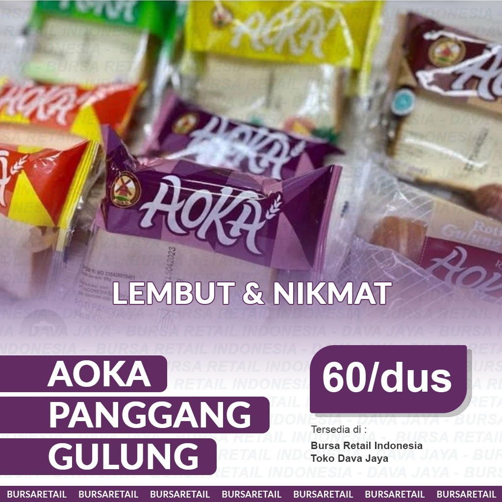 

AOKA SANDWICH ROTI PANGGANG EMPUK LEMBUT | BURSARETAIL