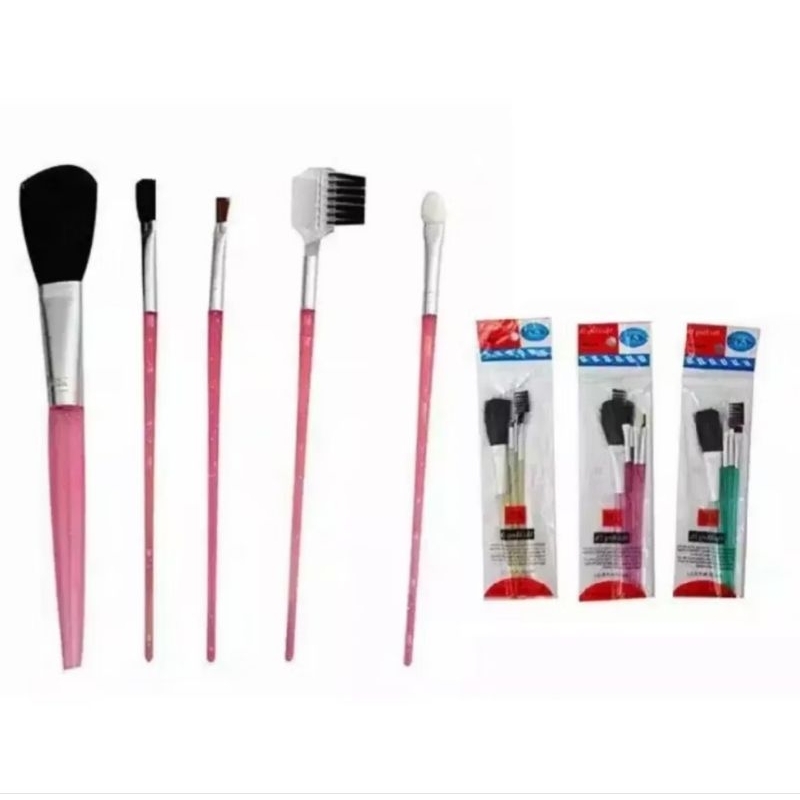 

Kuasa Isi 5 Pcs / Kuas Make Up Set / Cosmetic Make Up Brush / Kuas Kosmetik-COD