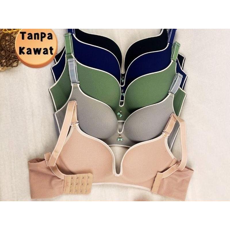 BRA / BH TANPA KAWAT WANITA #006 BUSA TEBAL 4 WARNA MODEL KOREAN