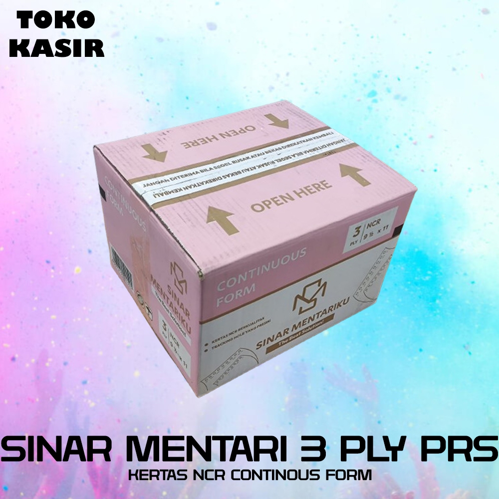 

Sinar Mentariku ½ A4 3 Ply (PRS) - Kertas Continous Form (Kemasan Baru)