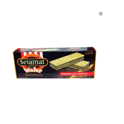 

SELAMAT WAFER CHOCOLATE CREAM BOX 198/145g