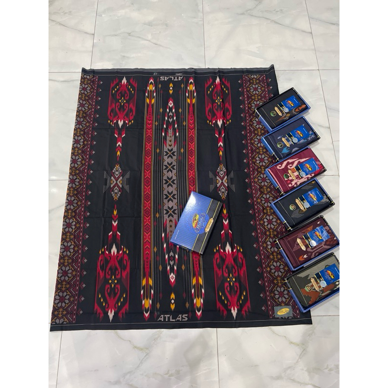 Sarung Atlas Habibi kembang BHS
