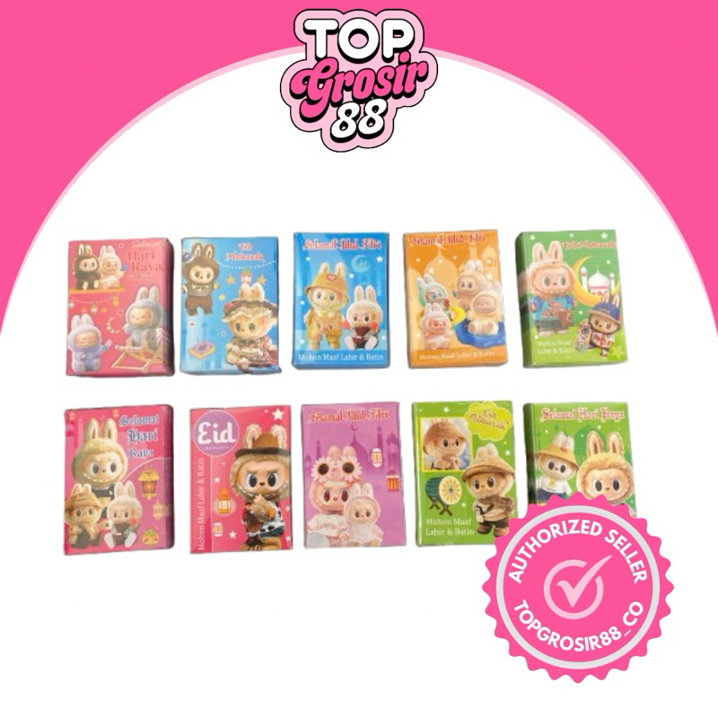 

Angpau Amplop isi 50pcs Hari Raya Idul Fitri Lebaran Kartun