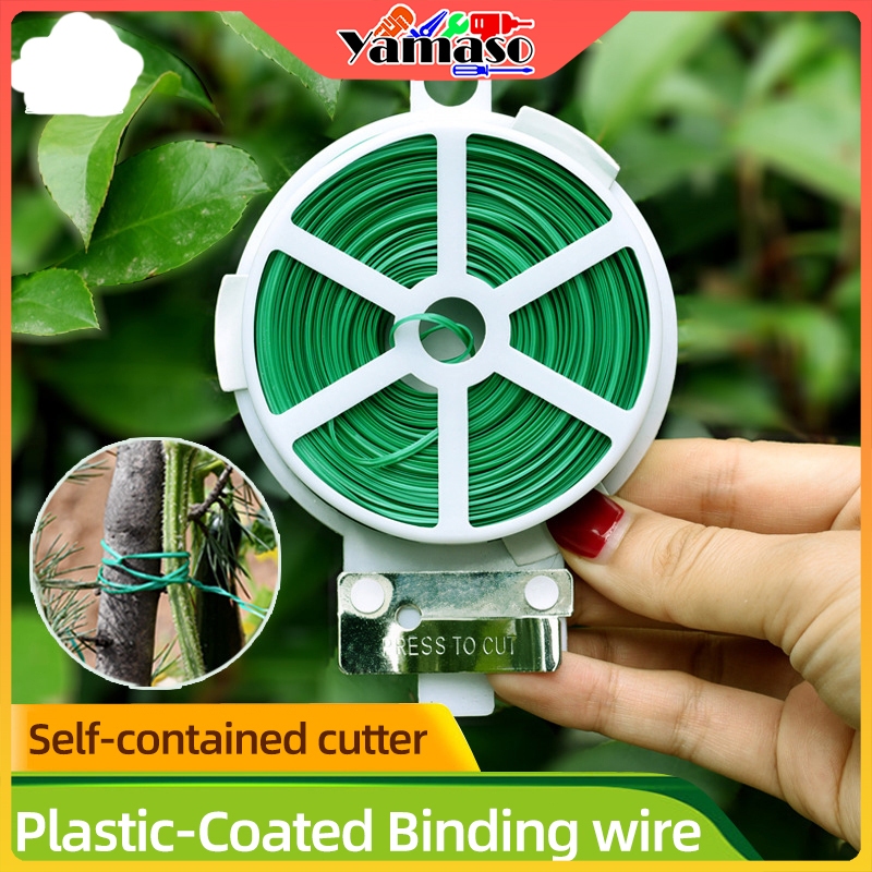 Garden twist tie Tali Ikat Putar Kawat Pengikat Multifungsi Untuk Berkebun / Tali Pengikat Tanaman T