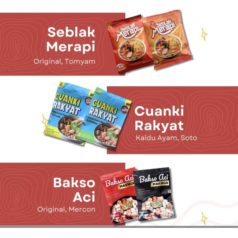 

Seblak, Cuanki & Bakso Aci