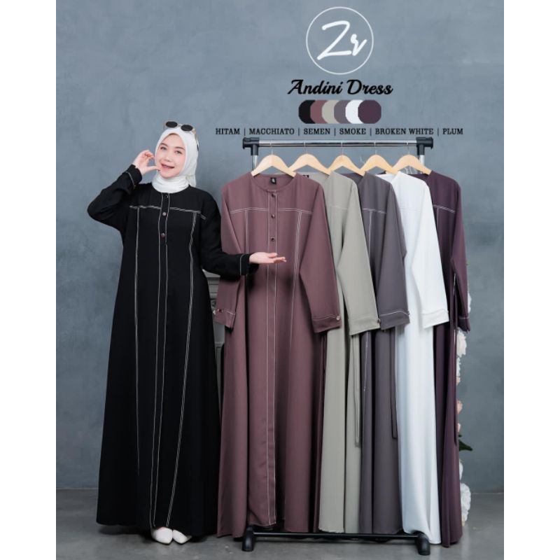 GAMIS ANDINI DRESS BY ZR