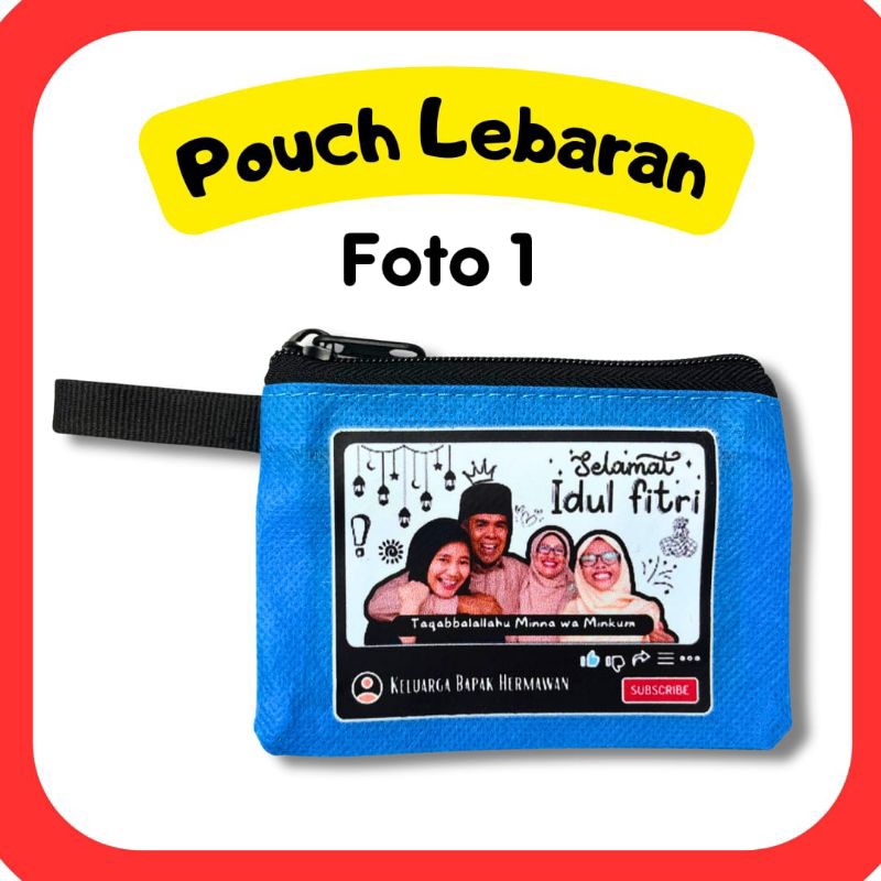 

POUCH LEBARAN WARNA WARNI KARAKTER LUCU DOMPET ANGPAU LEBARAN SATUAN