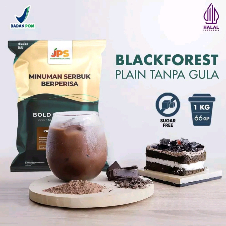 

Powder Drink JPS Bubuk Minuman Rasa BLACKFOREST PLAIN 1Kg