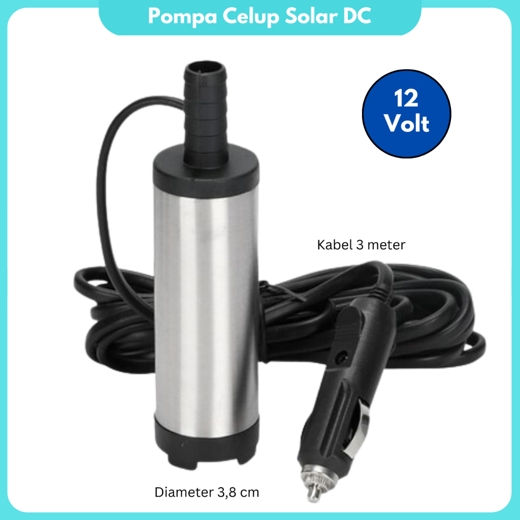 Pompa Celup Mini Mesin Pompa Sedot Air portable DC 12v diesel pompa solar sedot minyak air