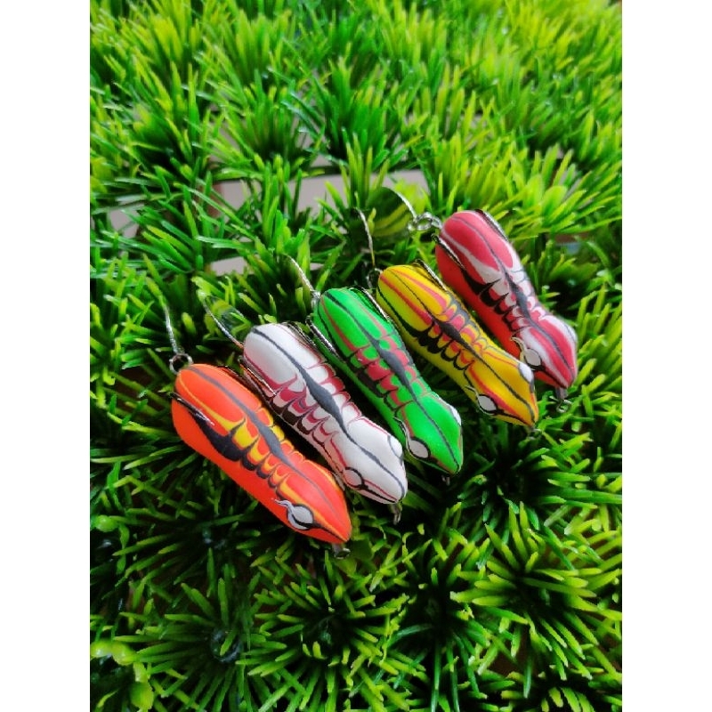 Umpan Soft Frog Casting Gabus mantappp