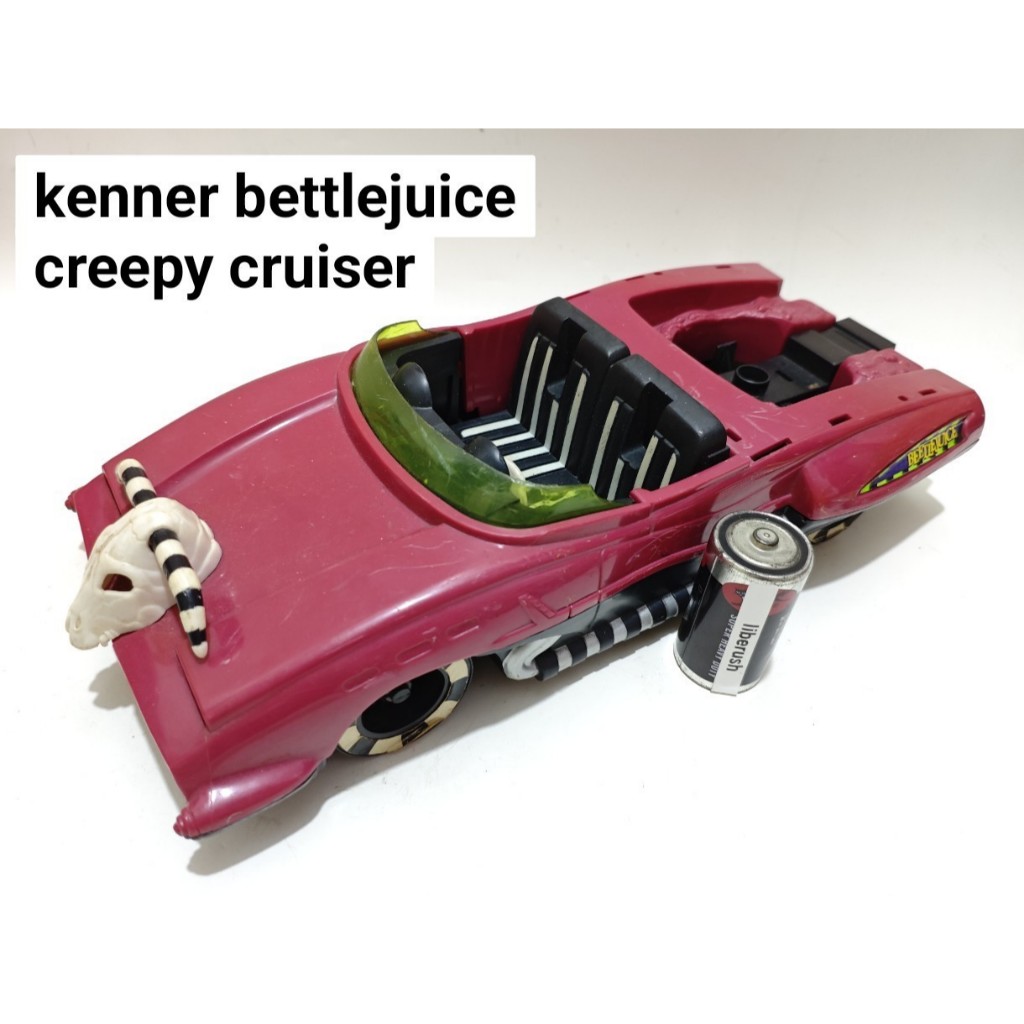 Kenner beetlejuice creepy cruiser action figure vehicle kenner mask car vehicle